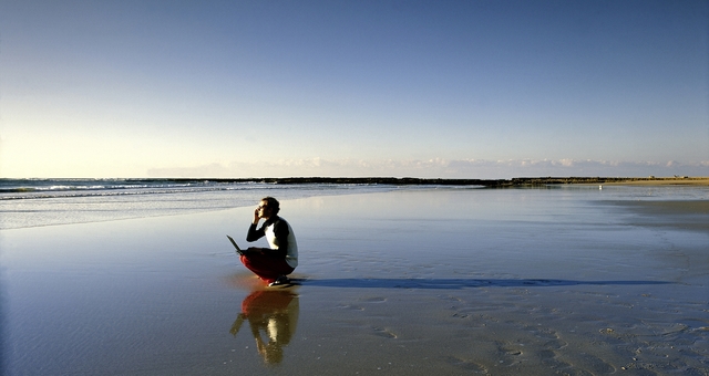 Ihr Büro ist die Welt